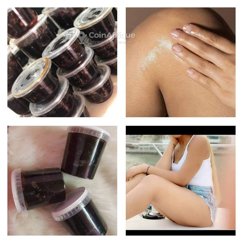 Savon Nigeria Blanchissant & Sérum Anti-taches Anti-vergetures - 400g, Ingrédients Naturels (carotte, Papaye, Citron)