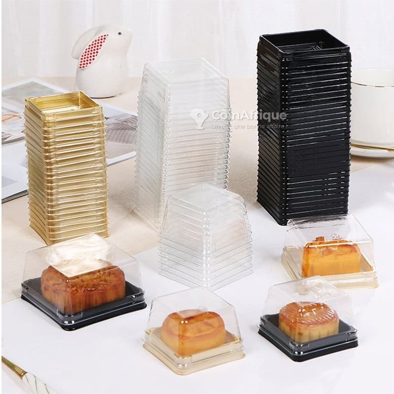 Lettre En Carton Rechargeable 30,5 Cm Pour Friandises - Boîte Blanche Avec Couvercle Transparent - Pour Gâteaux, Chocolats, Bonbons - Écologique