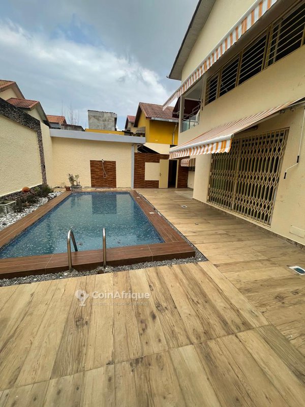 location villa duplex de standing 6 pièces + piscine - cocody 2 plateaux 8eme tranche cité arcade — photo 2