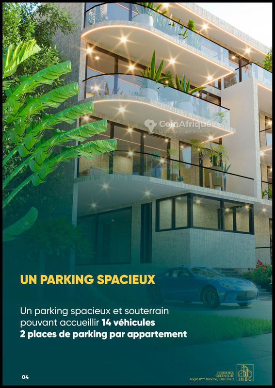 Vente appartement 5 pièces - cocody angré 8ème tranche — photo 5