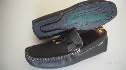 Mocassins en cuir