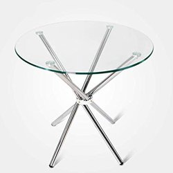 Table à manger vitrée