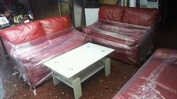 Salon en cuir