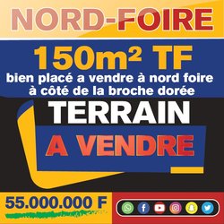 Vente terrains 150m²  - Dakar