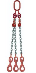 Elingue chaines 3 brins 2t-2m avec crochet pivotant