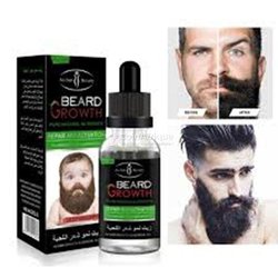 Huile pousse barbe rapide - 30 ml - noir