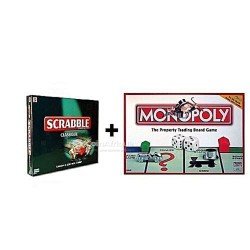 Scrabble & Monopoly 
