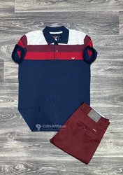 Pantalon kaki - Chemise Lacoste