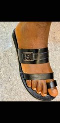 Sandales en cuir