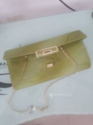 Pochette dame vert clair