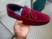 Moccasins en daim