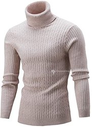 Pull col roulé