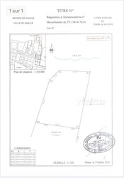 Vente Terrain 400 m² - Ngor