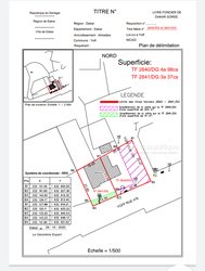 Terrains 498 m²  - Yoff