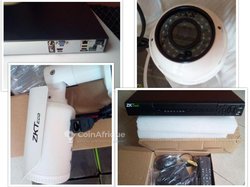 Kit 08 caméras de vidéo surveillance professionnelle ip