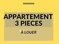 Location appartement 3 pièces meublées - Cité Biagui