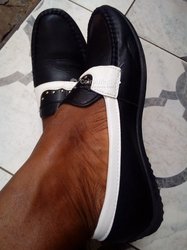 Mocassins en simili cuir 