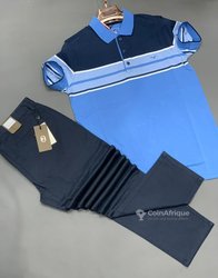 Ensemble Lacoste et kaki 