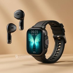 Montre connectée Hanli + écouteurs offerts