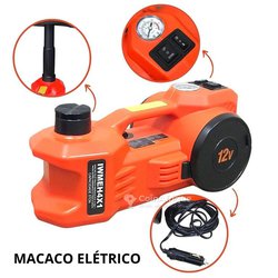 Cric électrique 3 en 1 avec compresseur et LED