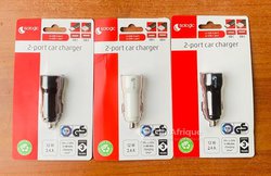 Chargeur voiture 2 ports