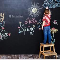 Tableau mural autocollant 
