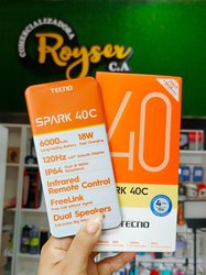 Tecno Spark 40C - 128Gb