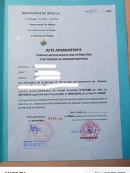 Terrains 300m²  - Mbour 