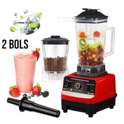Mixeur électrique 2 bols