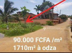 Terrain 1710m²  - Yaoundé