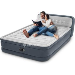 Matelas gonflable avec téte  lit et pompe intégré
