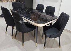 Table à manger 6 chaises en marbre