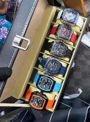 Curren Chronograph Square