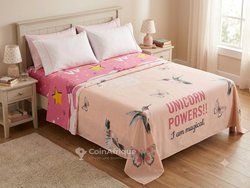 Draps de lits 2 place avec 2 taies d'oreiller