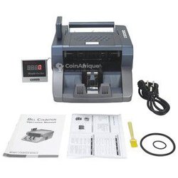 Machine à compter l'argent 8810c eur usd gbp avec détecteur de billets rotatif et affichage, compteur de billets