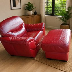 Fauteuil en cuir