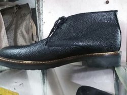 Bottines en cuir