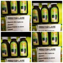Huile capillaire