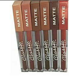 6 rouges à lèvres - Matte