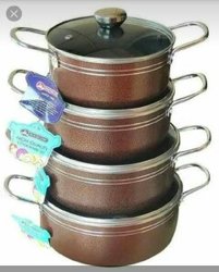 Casseroles anti-adhésives