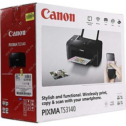 Canon Imprimante Multifonction TS3140 Wi-Fi - Noir 