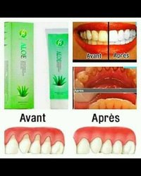 Dentifrice aloe vera