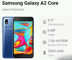 Samsung Galaxy A2 Core